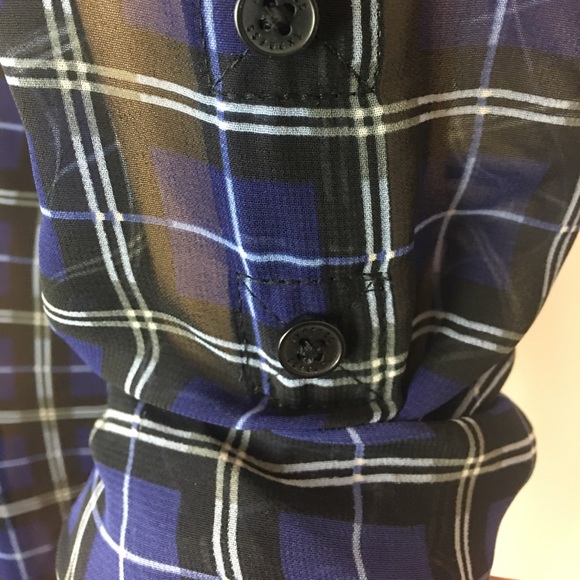 EXPRESS Button Down, See- through Blouse Size S - Picture 8 of 8